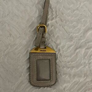 Prada bag tag